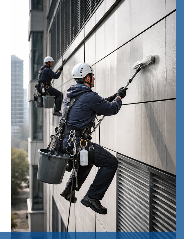 Мойка вентилируемого фасада в Грозном от 257 р. | ВЫСОТНИК-Грз