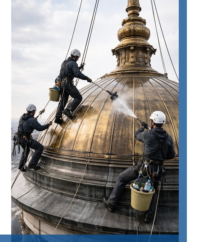 Мойка куполов и шпилей в Грозном от 8209 р. - заказать | ВЫСОТНИК-Грз