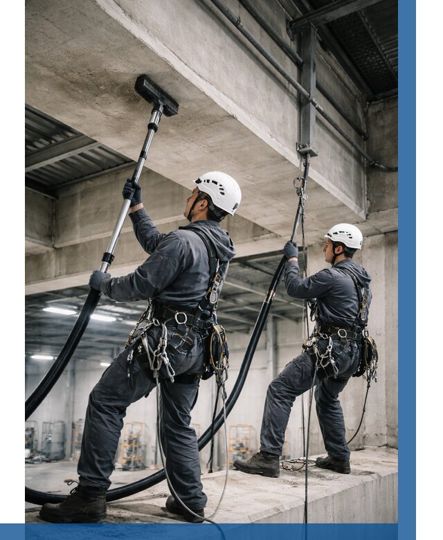 Обеспыливание потолочных конструкций в Грозном от 257 р. |ВЫСОТНИК-Грз