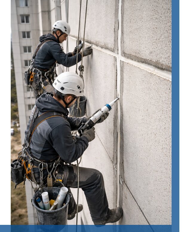 Герметизация межпанельных швов в Грозном от 718 р. | ВЫСОТНИК-Грз