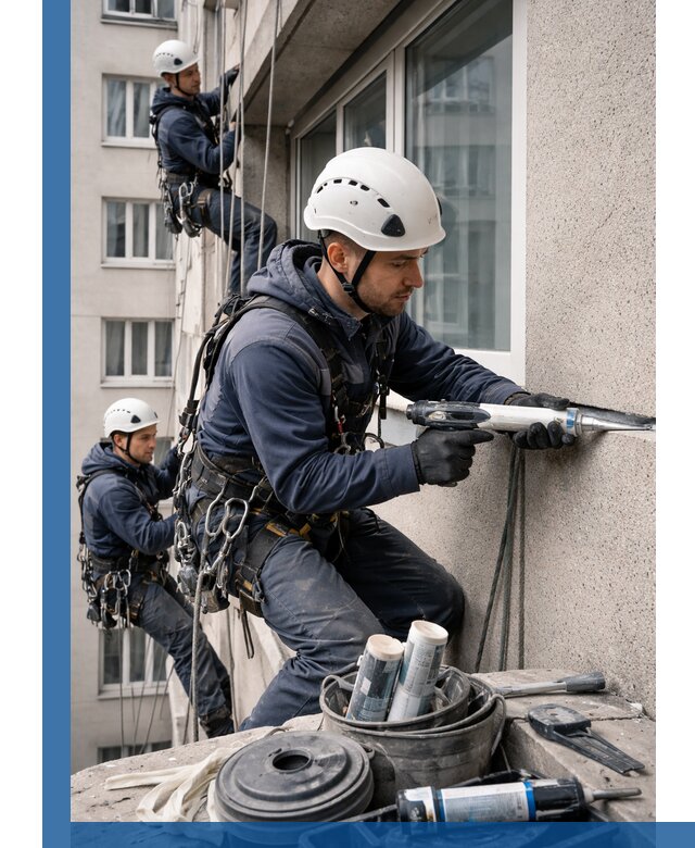 Герметизация швов лоджии в Грозном профессионально и надежно