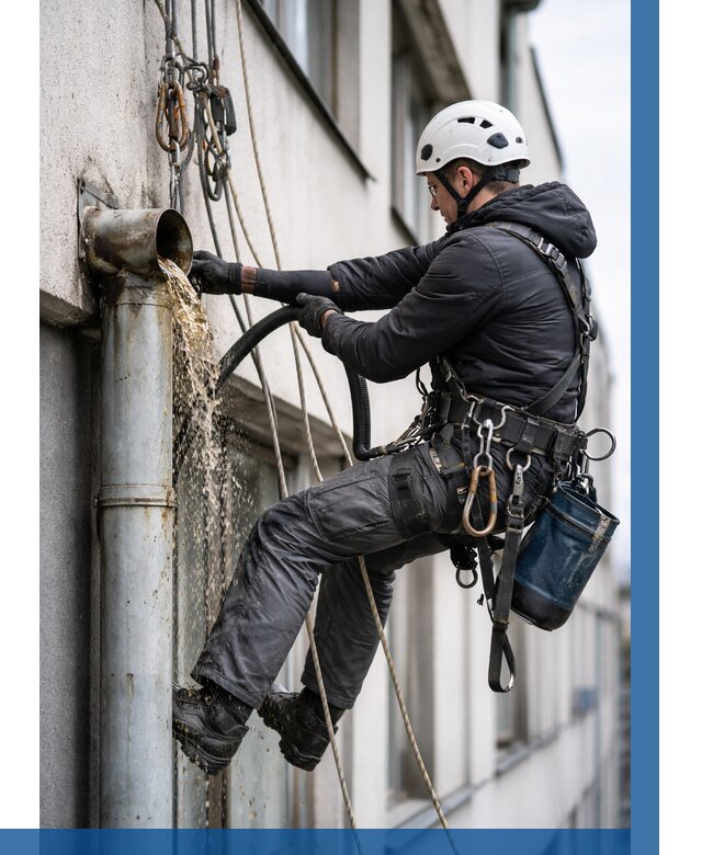 Прочистка водосточных труб в Грозном от 3591 р. | ВЫСОТНИК-Грз