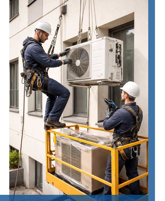 Демонтаж внешнего блока кондиционера в Грозном от 3591 р. | ВЫСОТНИК-Грз