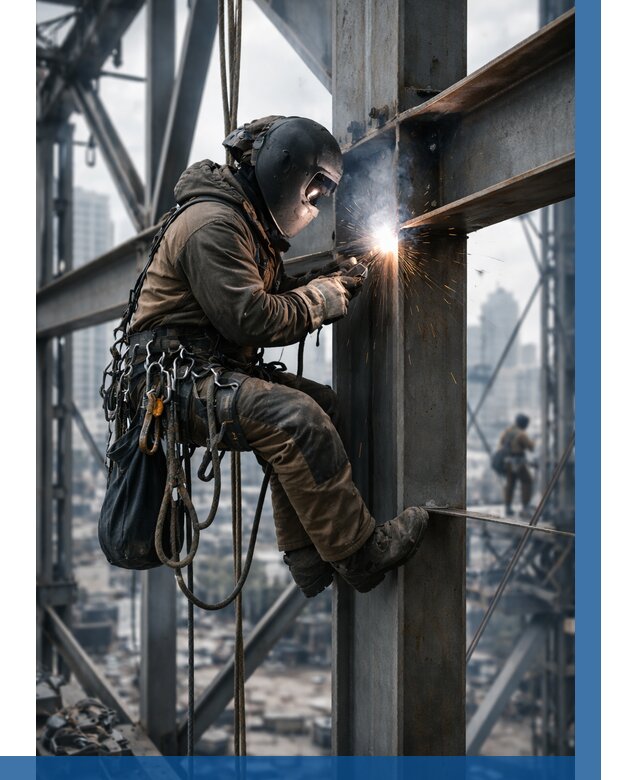 Высотные сварочные работы в Грозном от 3591 р. | ВЫСОТНИК-Грз