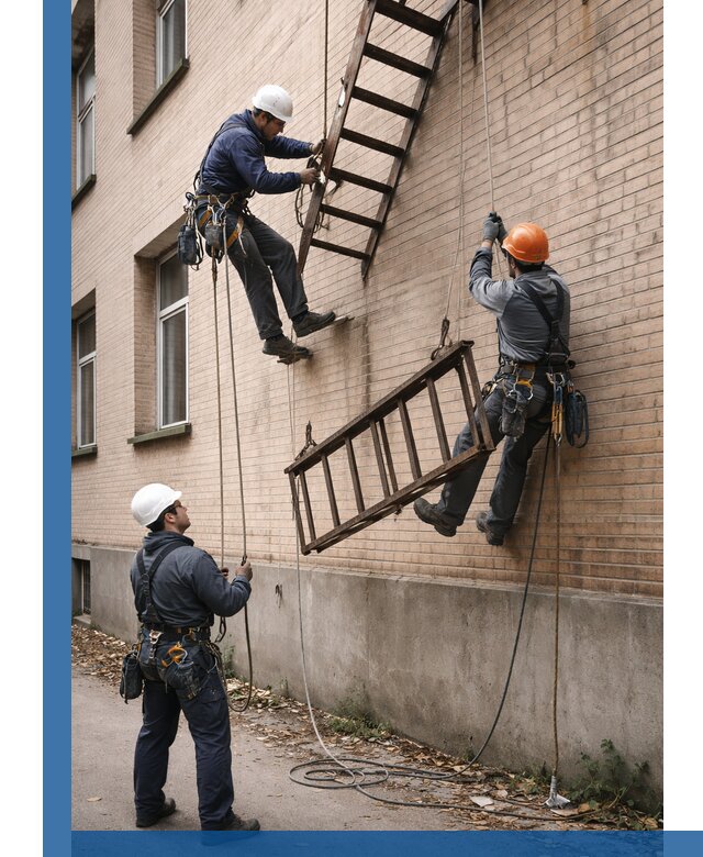 Демонтаж пожарной лестницы в Грозном быстро и безопасно