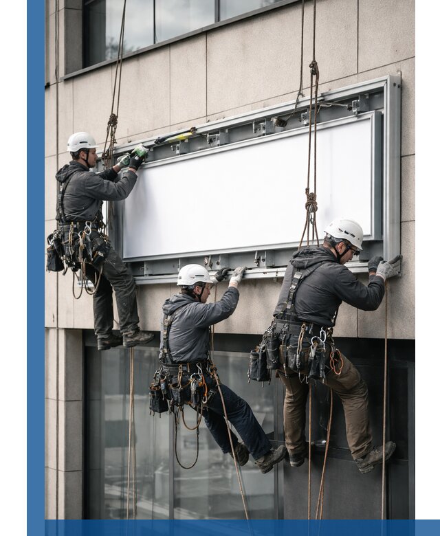 Профессиональный монтаж светового короба под ключ в Грозном