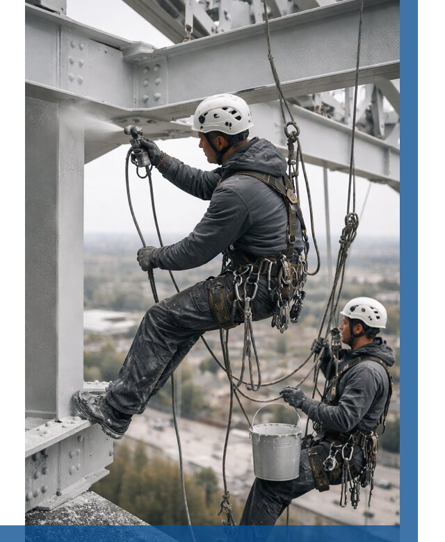 Покраска металлоконструкций на высоте в Грозном 359 р |ВЫСОТНИК-Грз