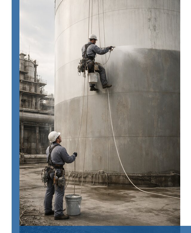 Покраска стальных резервуаров и емкостей в Грозном профессионально