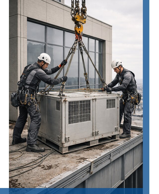 Такелажные работы на высоте в Грозном от 8209 р. | ВЫСОТНИК-Грз