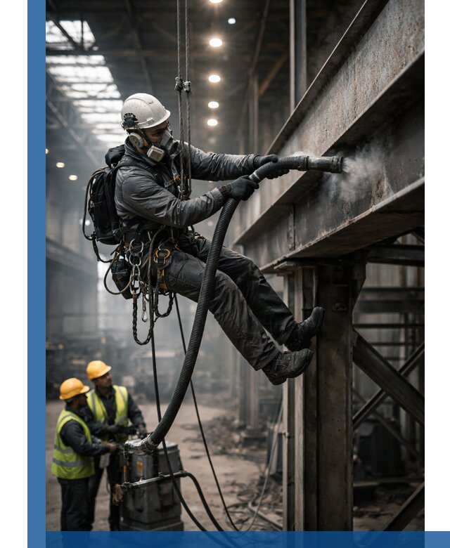 Обеспыливание конструкций в цехах промышленного производства в Грозном