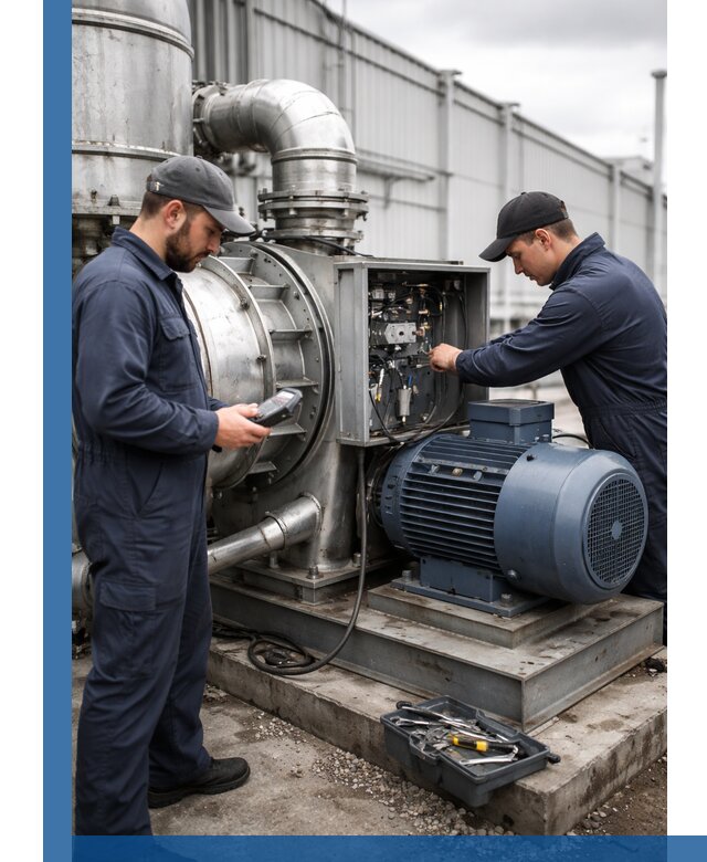 Техническое обслуживание промышленного оборудования в Грозном