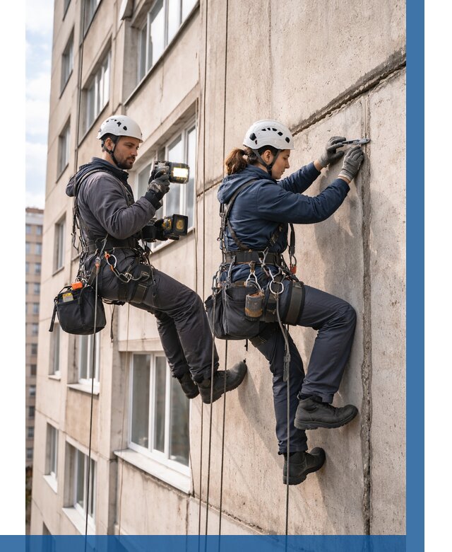 Обследование межпанельных швов в Грозном от 1847 р. | ВЫСОТНИК-Грз